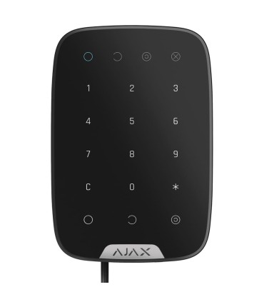 Clavier tactile noir pour système Ajax Fibra