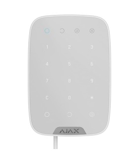 Teclado táctil blanco para sistema Ajax Fibra