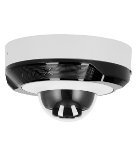 Telecamera IP Mini Dome Ajax in bianco con 5MP obiettivo da 4mm e audio