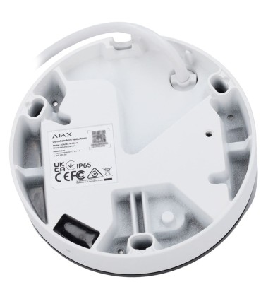Ajax DomeCam Mini 5 MP 2.8mm Branca — Câmara IP Dome