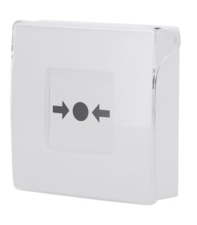 Bouton D'alarme Incendie- ManualCallPoint- Blanche