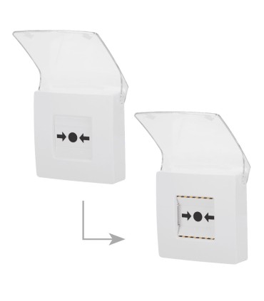 Manual Fire Alarm Button ManualCallPoint - White