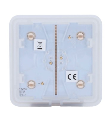 Touch panel for a light switch Ivory colour