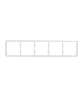 Frame for five switches