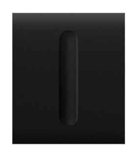 Panneau tactile pour interrupteur d'éclairage réglable, couleur noire