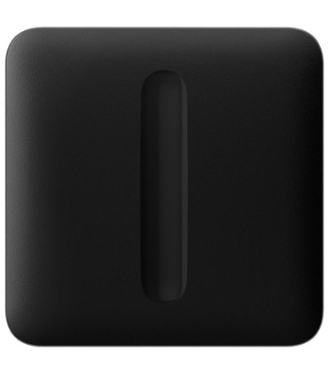 Tecla táctil para interruptor de luz orientable color negro