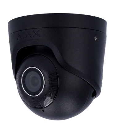 5 MP Turret AJax IP Camera with audio and Artificial Intelligence color black