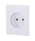 Ajax central cover for basic type F socket white color