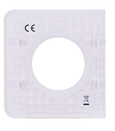 Tampa lateral Ajax para tomada básica tipo F cor branco