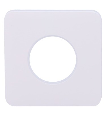 Tapa Ajax para enchufe básico tipo F color blanco