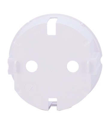 Cache Ajax pour prise basique type F couleur blanc