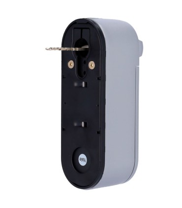 Fechadura com chaveiro inteligente BLE e WiFi da Yale cor prata