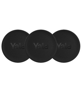YALE-DOT-B - Yale Dot NFC Negro Pack de 3 Unidades