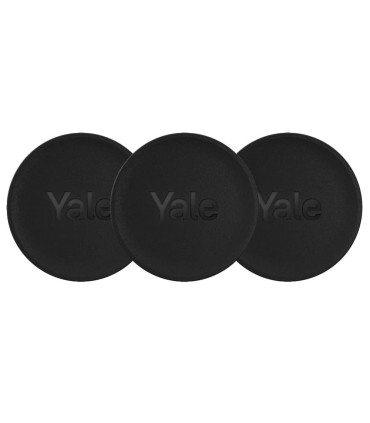 YALE-DOT-B - Yale Dot NFC Negro Pack 3 | Lisintec