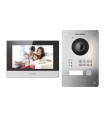 DS-KIS703Y-P - Kit Videoportero Hikvision de 2 Hilos con Monitor Wi-Fi de 7" y Cámara 2MP