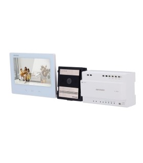 DS-KIS704EY - Kit videocitofonico Tecnologia HD a 2 fili con WiFi