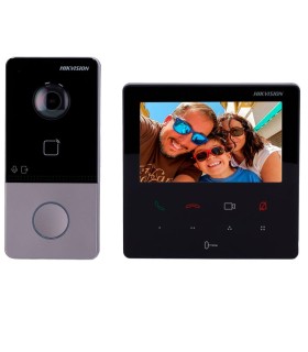 DS-KIS606-P - Kit Videocitofono IP Hikvision con Monitor 4.3" Wi-Fi e Telecamera 2MP