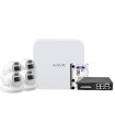 Kit de vidéosurveillance Ajax avec 4 caméras turret