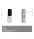 Ajax Doorbell Noir — Interphone Vidéo IP Wi-Fi 4 MP avec IA