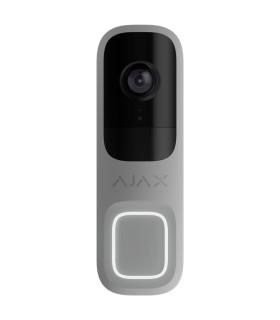 Campainha 4 MP com IA integrada Ajax cor cinza
