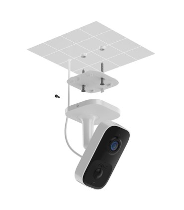 Ajax IndoorCam Preto — Câmara Wi-Fi de Interior 4 MP com IA