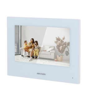 Monitor per videocitofono Touch screen TFT da 7" - DS-KH6320Y-WTE2/White