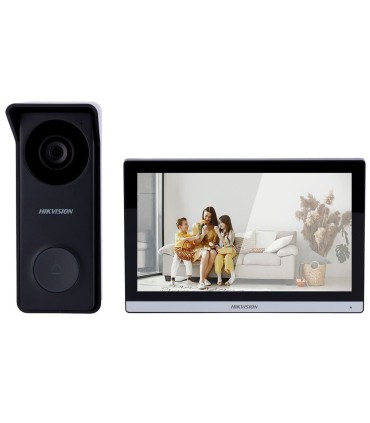 DS-KIS313-P - Kit d'interphone vidéo Technologie analogique et WiFi à 4 fils