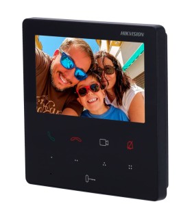 Monitor para videoporteiro Ecrã tátil TFT de 4.3" - DS-KH6110-WE1