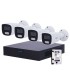 Kit de vidéosurveillance Uniarch avec 4 Caméras Bullet Easy-P