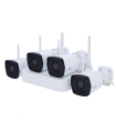 Kit de vidéosurveillance Uniview avec Connexion éthernet et WiFi