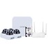 Kit NVR Ajax e telecamere Uniview