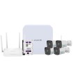 NVRKIT108B-2W - Kit Vidéosurveillance Ajax NVR 8 Canaux + 4 Caméras Wi-Fi Uniarch 2MP