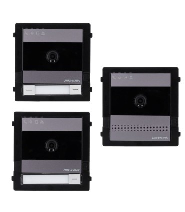 DS-KD7003EY-IME2/Aluminum - Videocitofono a 2 Fili HD Telecamera 2 Mp