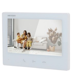 DS-KH7300EY-TE2/White - Moniteur pour interphone vidéo Ecran TFT de 7"