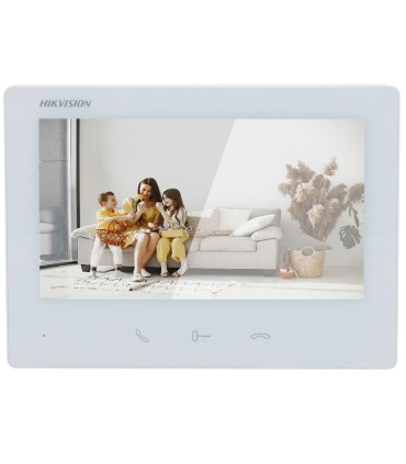 DS-KH7300EY-TE2/White - Moniteur pour interphone vidéo Ecran TFT de 7"
