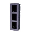 DS-KD-ACF3 - Painel frontal e caixa de registro encastrada até 3 módulos