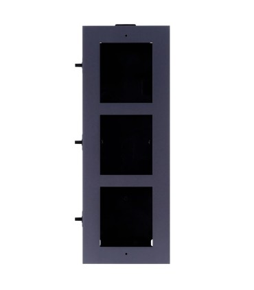 DS-KD-ACF3 -Front panel and flush mount box for 3 modules