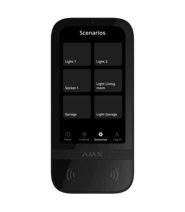 PS touch screen keyboard with RFID reader White Colour Ajax Fibra system