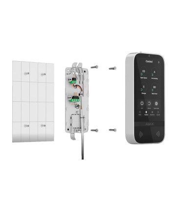 Tastiera con touch screen IPS e lettore RFID Colore nero Ajax Fibra