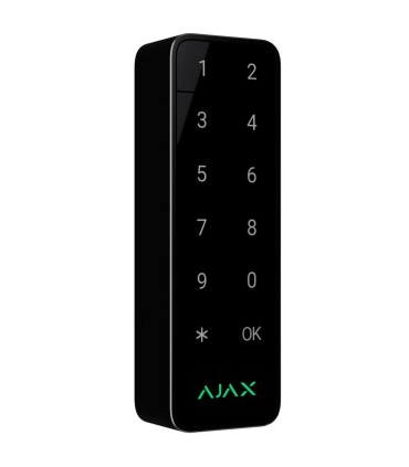 Clavier extérieur IP66/IK08 avec lecteur RFID couleur noir Ajax Fibra