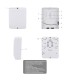 Housing with 1 slot for Fiber modules White Colour