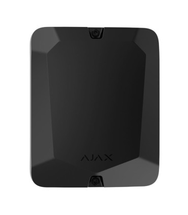 Caixa com 1 ranhura para módulo de fibra cor preto