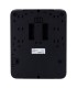Carcasa con 1 ranura para módulos Fibra Color Negro