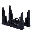 Support de type A pour modules Fibra  Couleur Noir