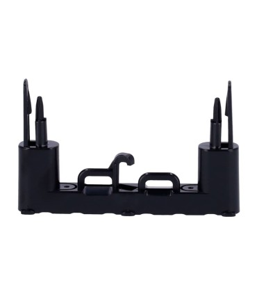 Suporte tipo A para módulos de fibra cor preto