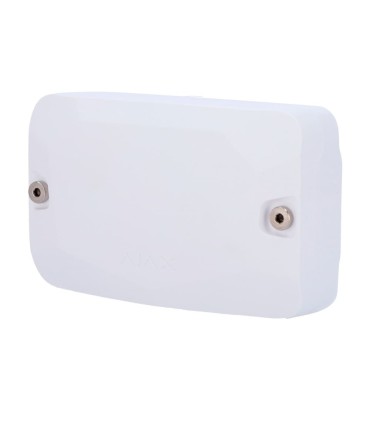 Caixa com espaço para módulos de fibra cor branco
