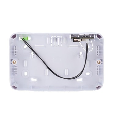 Housing with a space for fibra modules white colour