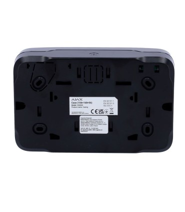 Housing with a space for fibra modules black colour