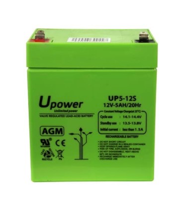 BATT-1250-U - Rechargeable battery Upower