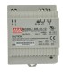 Power supply switched to DIN rail